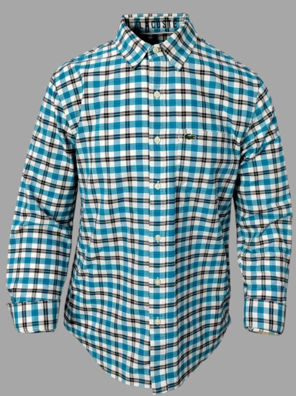 Lacoste Cotton Checked Shirt - Image 5