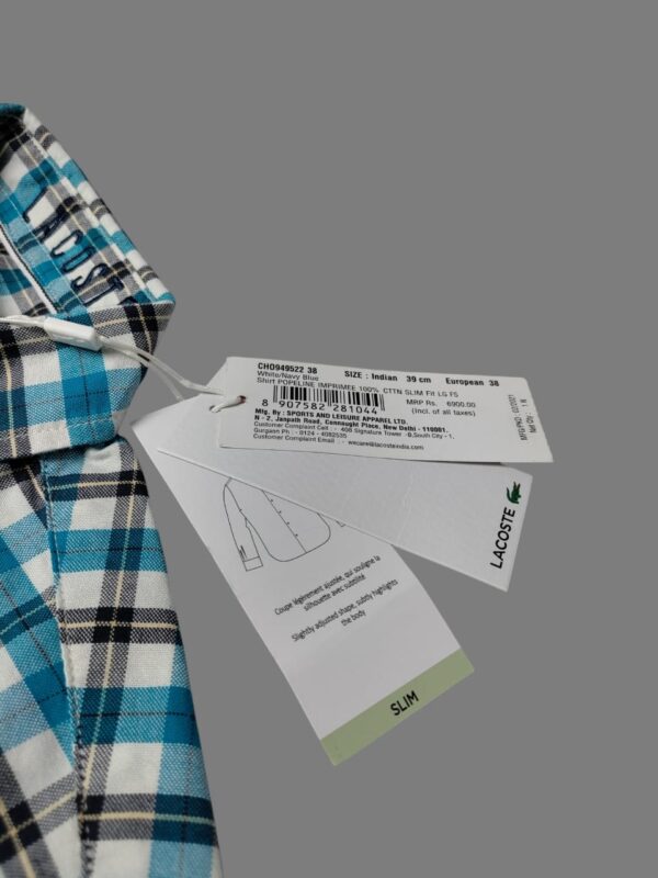 Lacoste Cotton Checked Shirt - Image 4