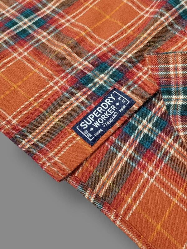 Superdry Vintage Flannel Shirt - Image 5