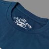 Men Graphic Print Round Neck Cotton Blend Blue T-Shirt - Image 3