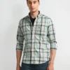 Slim Fit Madras Checked Shirt