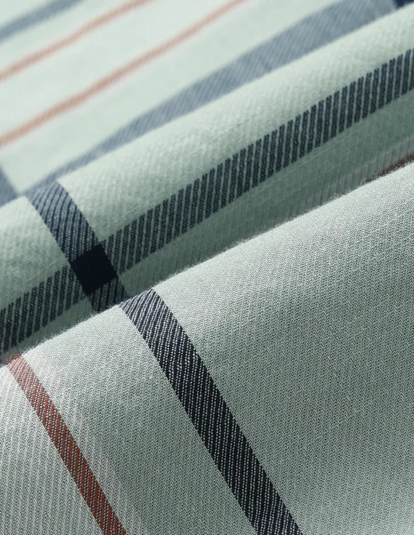 Slim Fit Madras Checked Shirt - Image 4