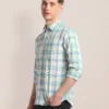 Tartan-check-cotton-shirt - Image 4