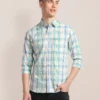 Tartan-check-cotton-shirt