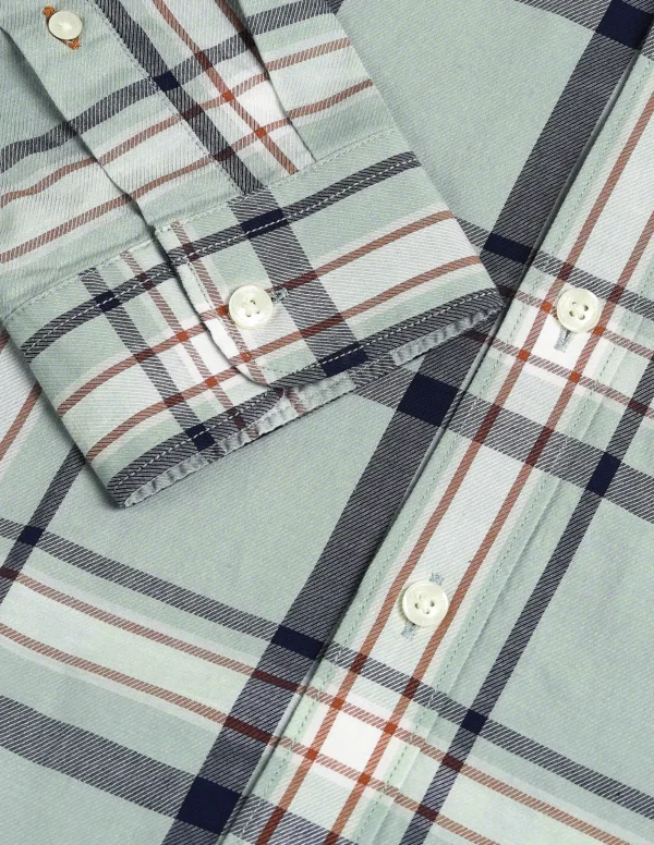 Slim Fit Madras Checked Shirt - Image 8